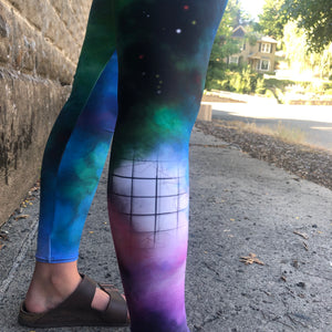 spacebound leggings - Treading Water